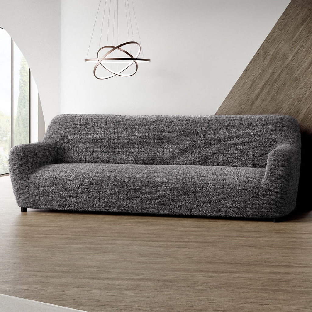 Printed Microfibra - Funda Sofa 4 cuerpos Black Pepper