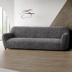 Printed Microfibra - Funda Sofa 4 cuerpos Black Pepper