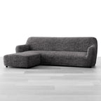 Printed Microfibra - Funda Sofa L Izquierdo Black Pepper