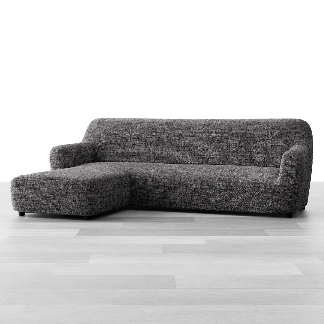 Printed Microfibra - Funda Sofa L Izquierdo Black Pepper