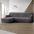Printed Microfibra - Funda Sofa L Izquierdo Black Pepper