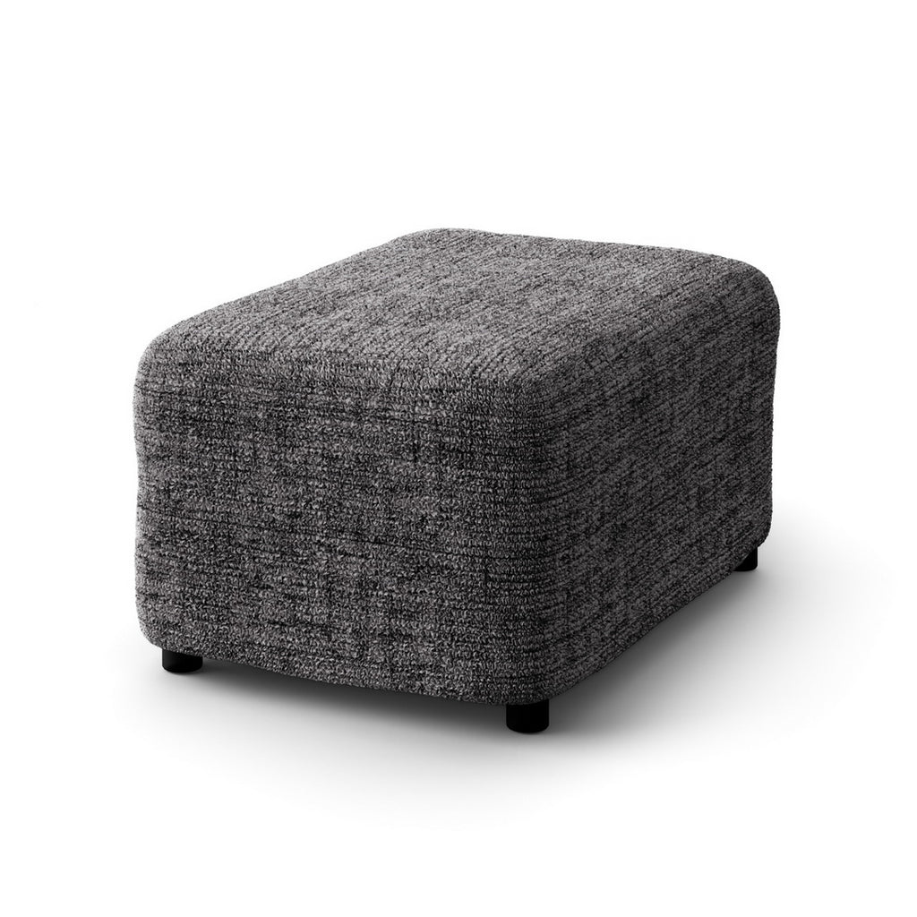 Printed Microfibra - Funda Ottomana Black Pepper