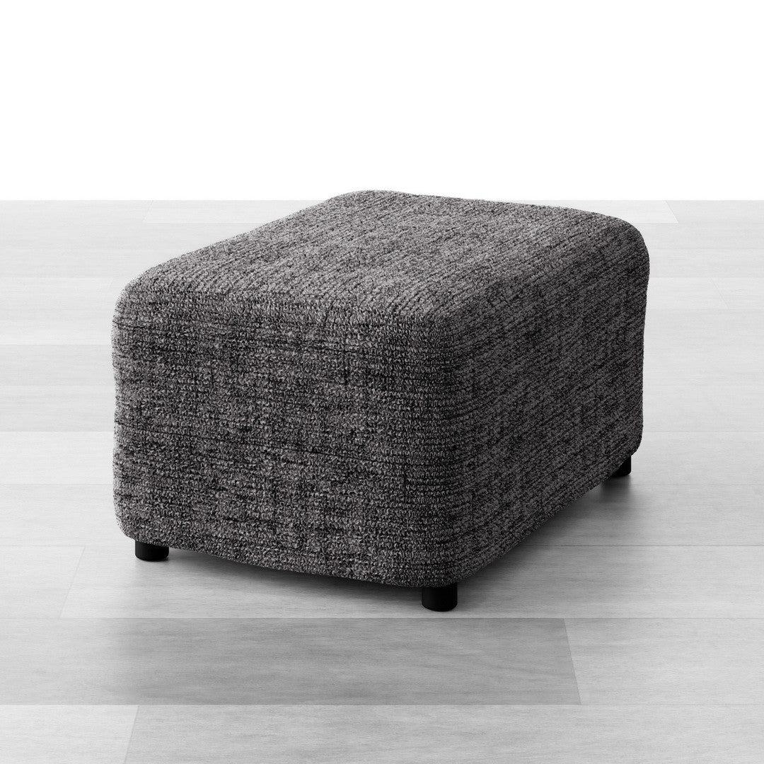 Printed Microfibra - Funda Ottomana Black Pepper