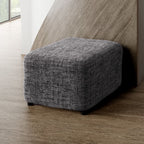 Printed Microfibra - Funda Ottomana Black Pepper