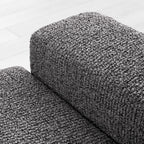 Printed Microfibra - Funda Sofa 2 cuerpos Black Pepper