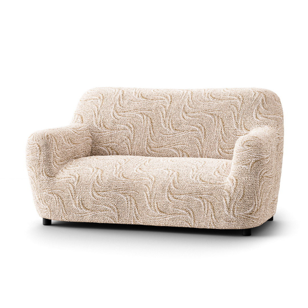 Printed Microfibra - Funda Sofa 2 cuerpos Ambar