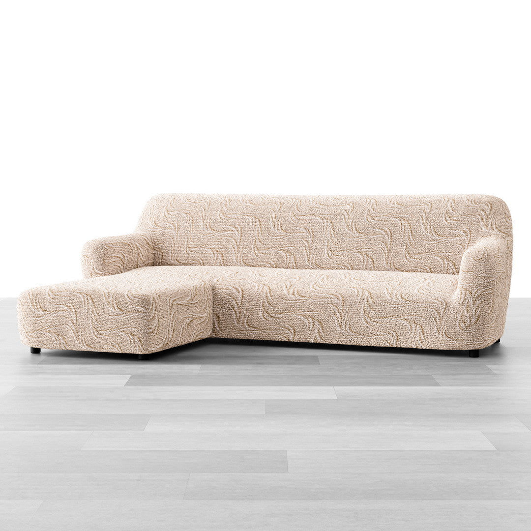Printed Microfibra - Funda Sofa L Izquierdo Ambar