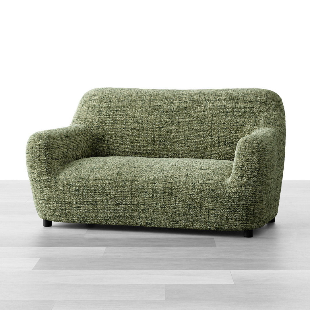 Printed Microfibra - Funda Sofa 2 cuerpos Olive