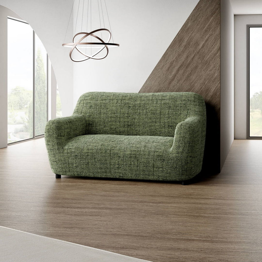 Printed Microfibra - Funda Sofa 2 cuerpos Olive