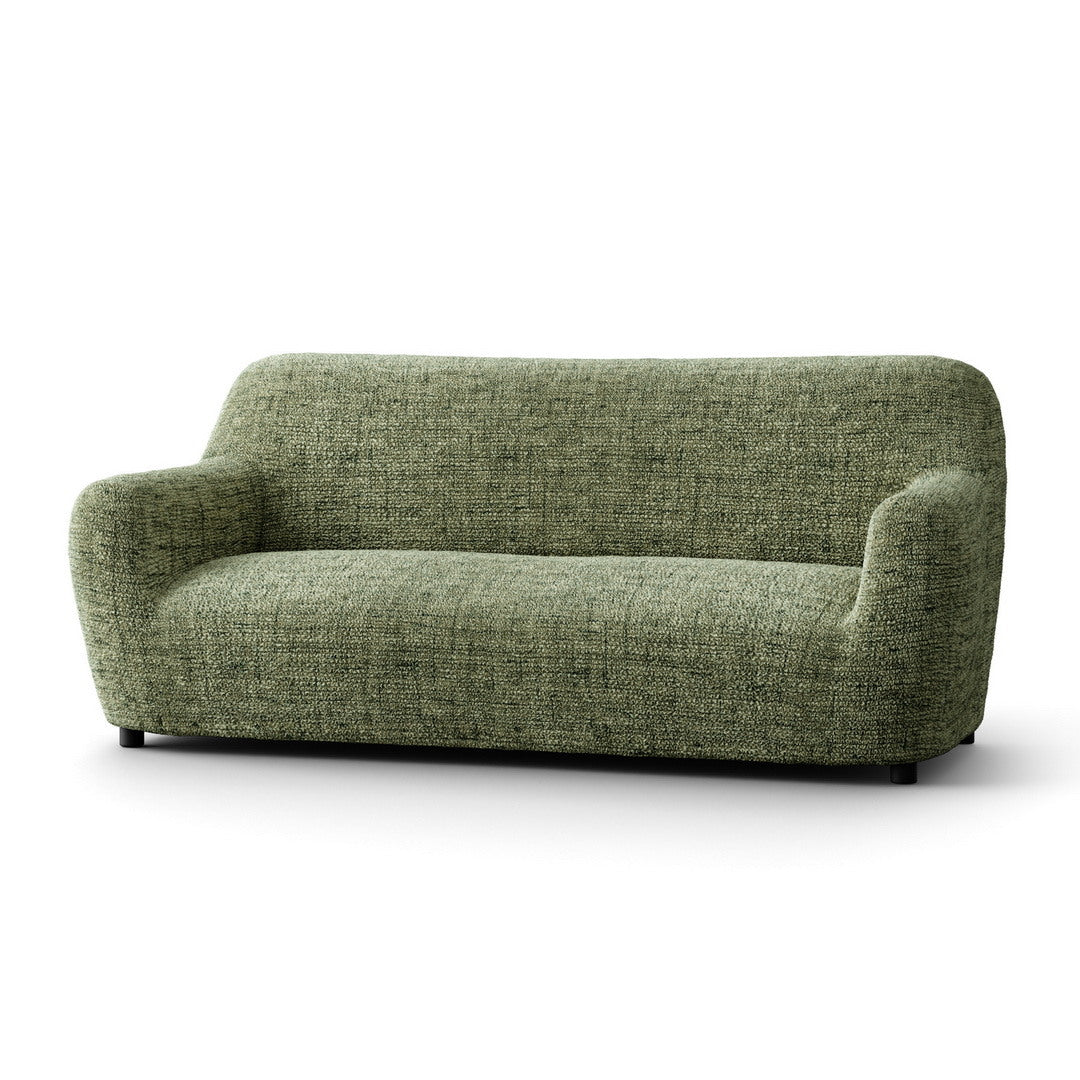 Printed Microfibra - Funda Sofa 3 cuerpos Olive