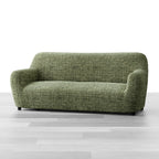 Printed Microfibra - Funda Sofa 3 cuerpos Olive