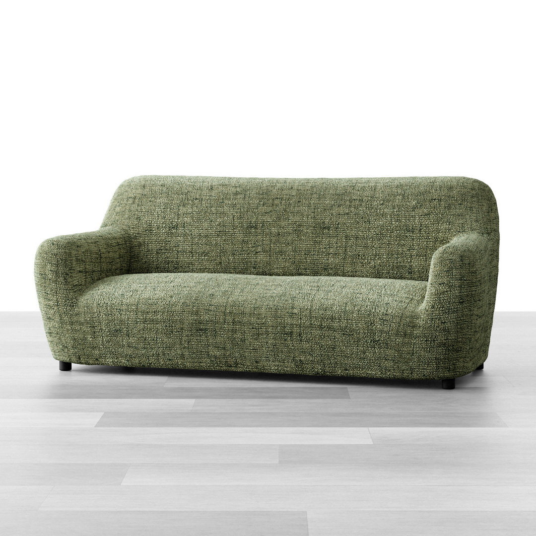 Printed Microfibra - Funda Sofa 3 cuerpos Olive