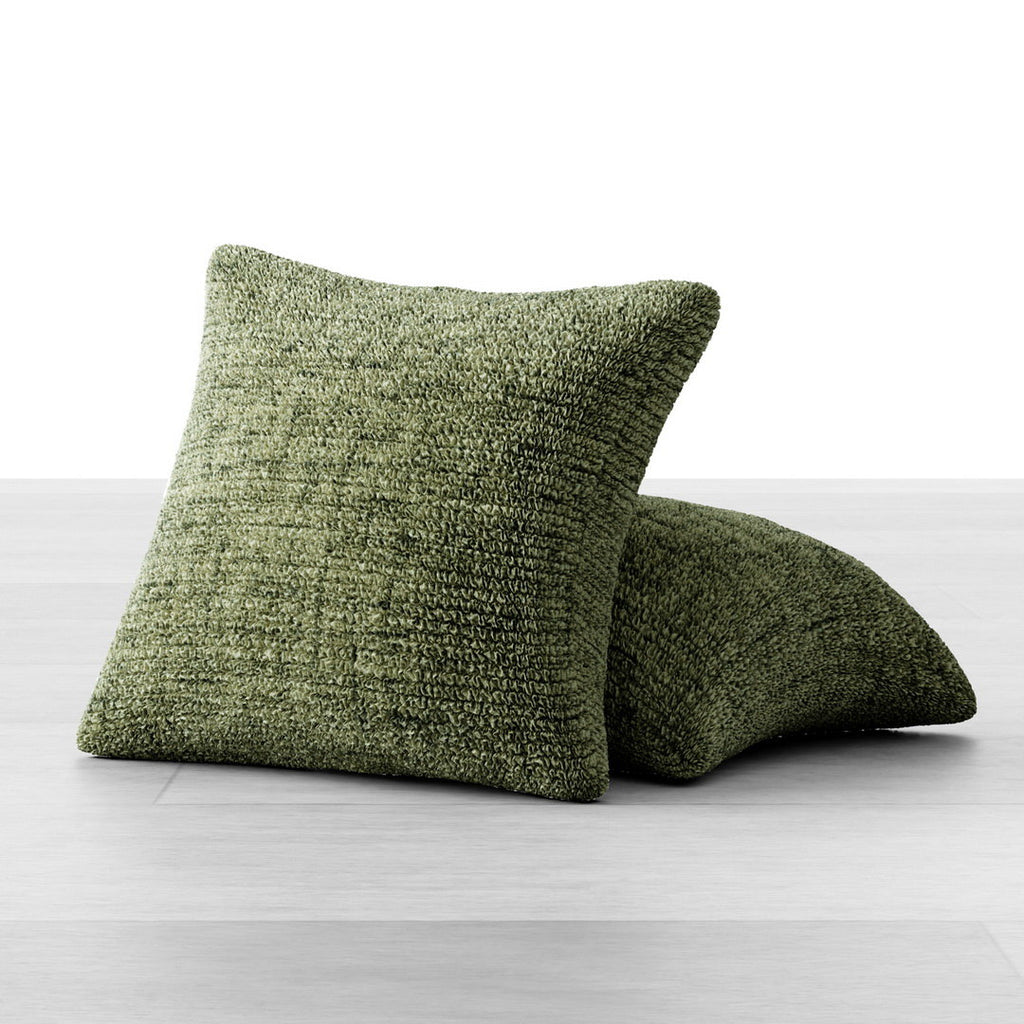 Printed Microfibra - 2 Fundas Cojines Olive