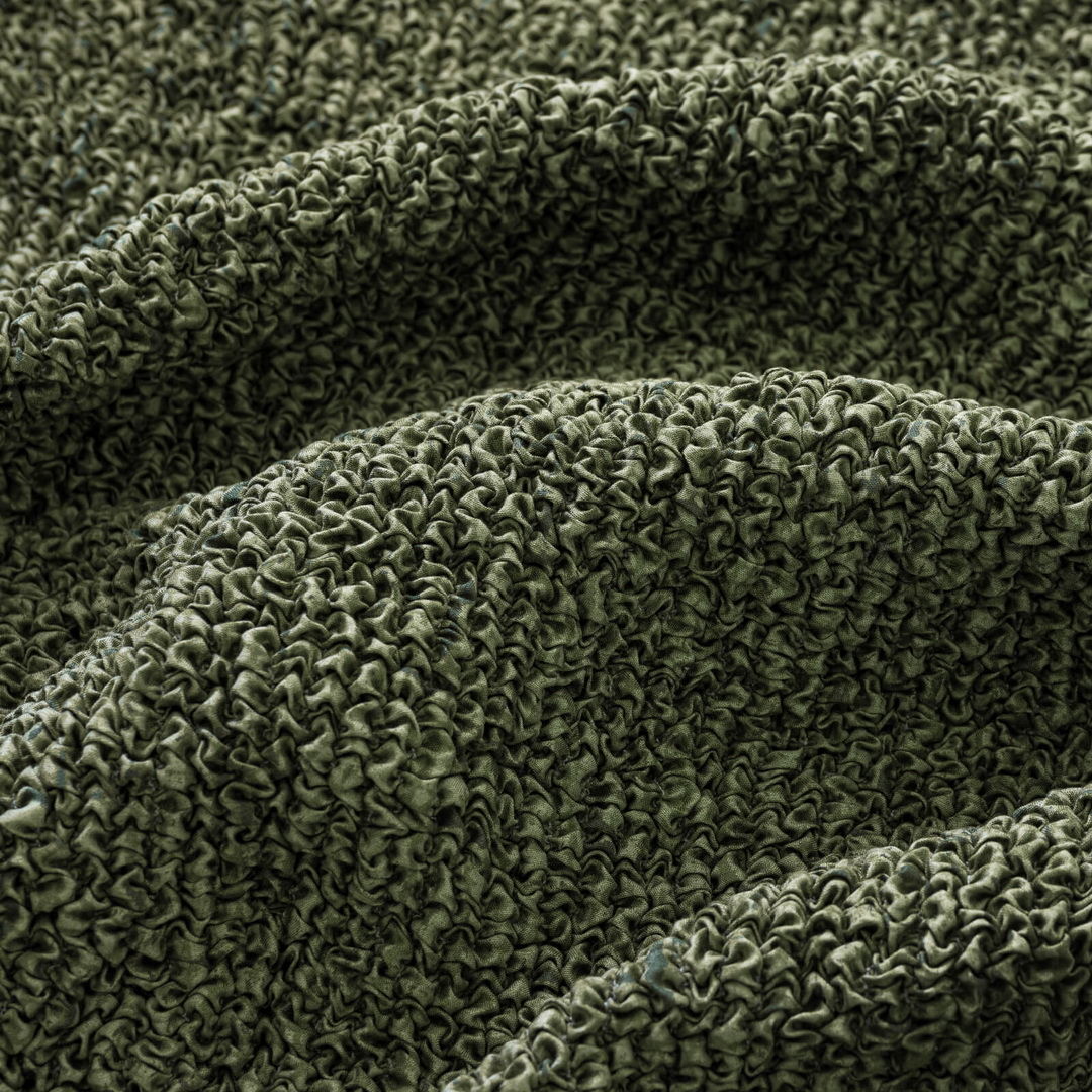 Printed Microfibra - Funda Sofa 3 cuerpos Olive