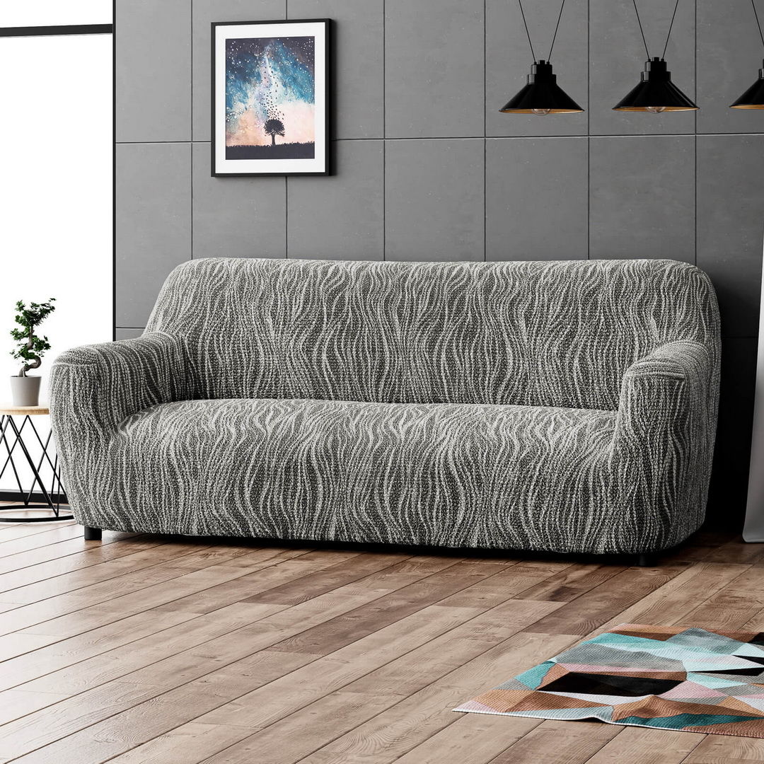Printed Microfibra - Funda Sofa 3 cuerpos Night