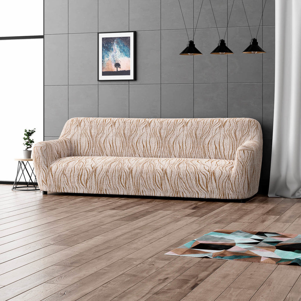 Printed Microfibra - Funda Sofa 4 cuerpos Haze