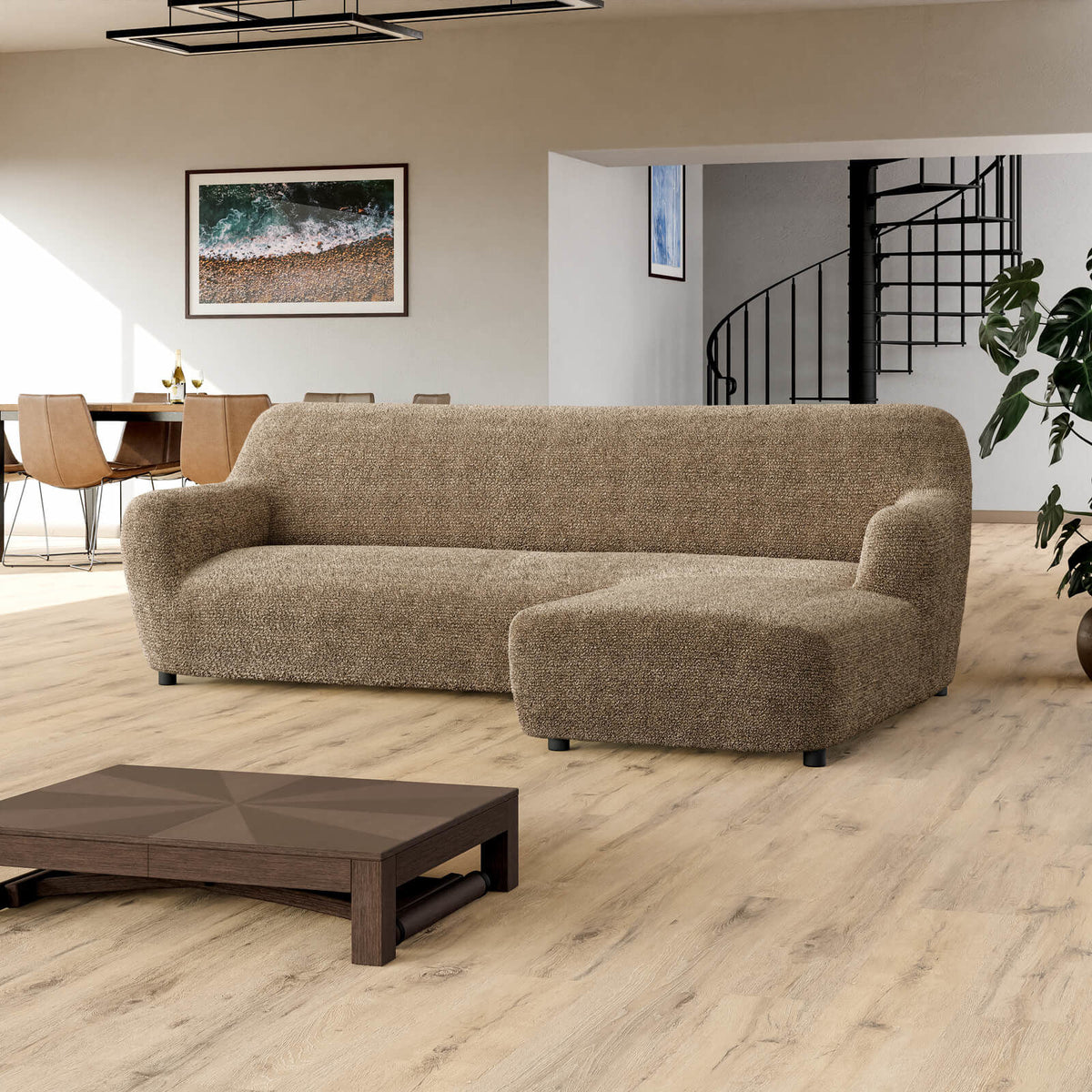 Printed Microfibra - Funda Sofa L Derecho Sienna