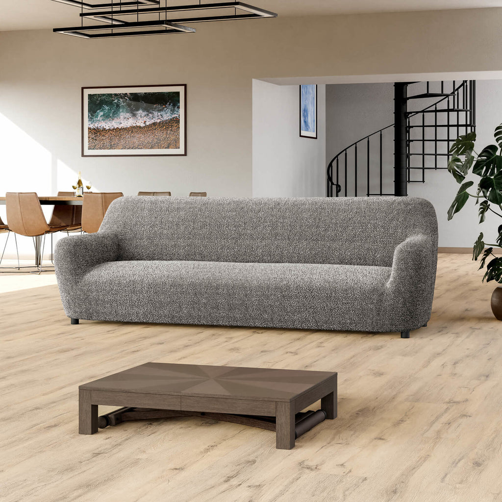 Printed Microfibra - Funda Sofa 4 cuerpos Basalt