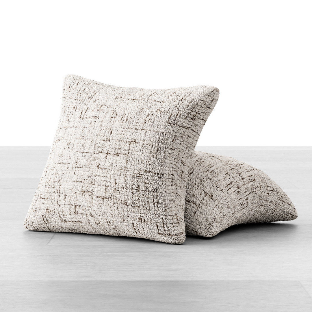 Printed Microfibra - 2 Fundas Cojines Stracciatella