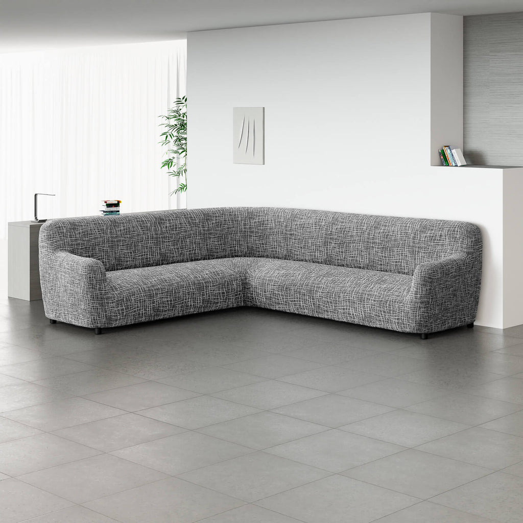 Printed Microfibra - Funda Sofa Esquinero Twilight