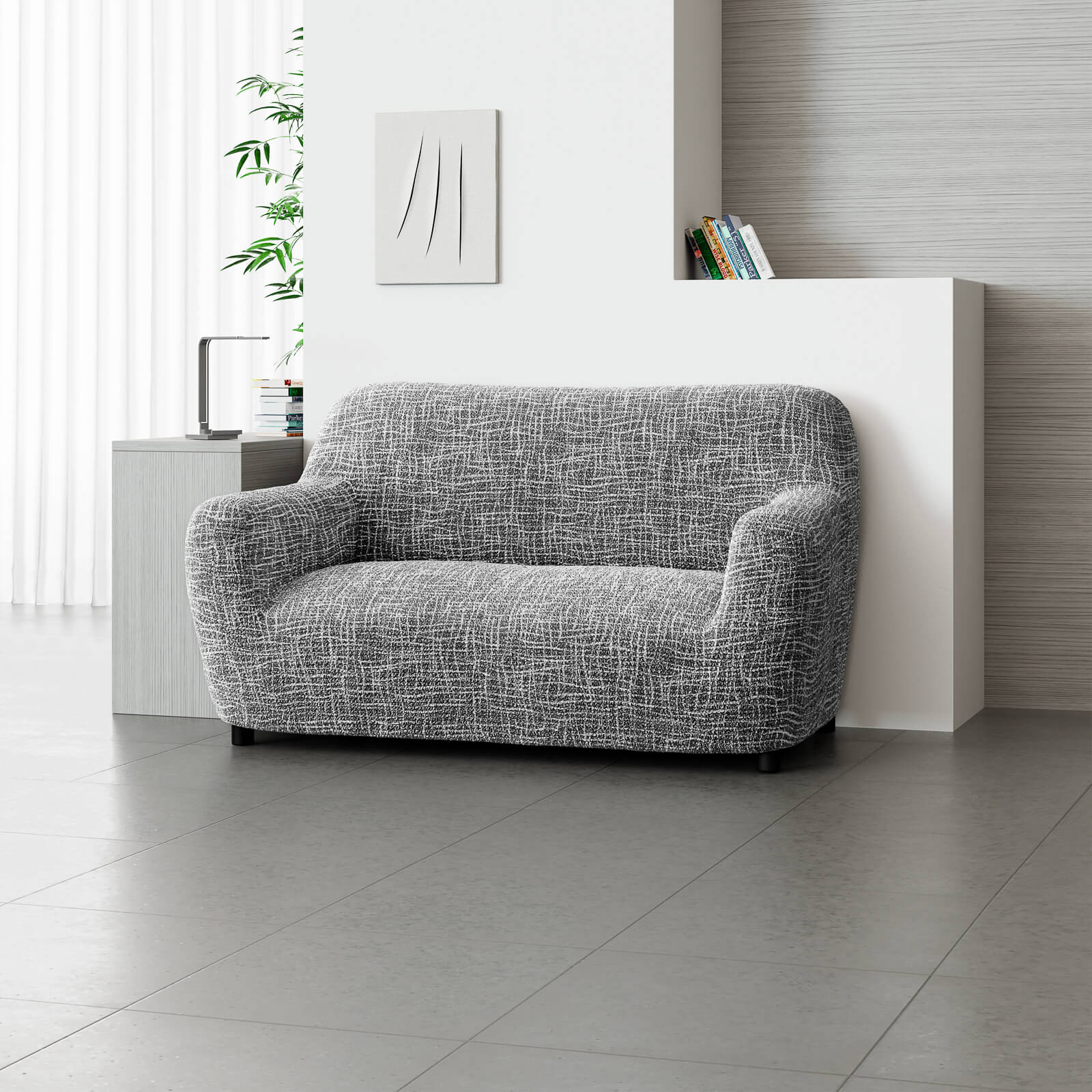 Printed Microfibra - Funda Sofa 2 cuerpos Twilight