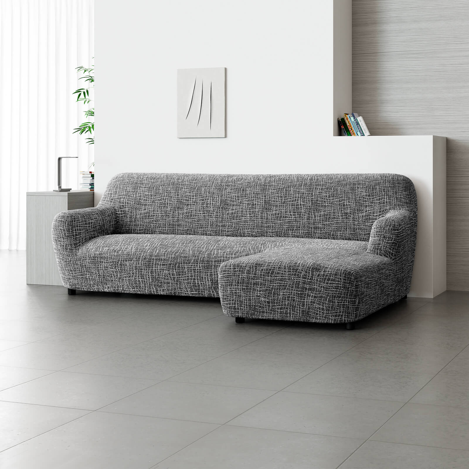 Printed Microfibra - Funda Sofa L Derecho Twilight