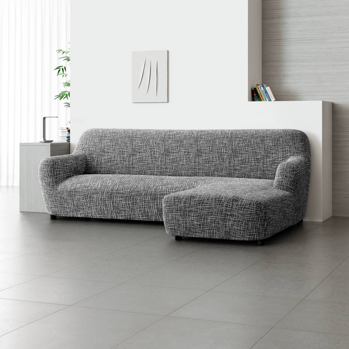 Printed Microfibra - Funda Sofa L Derecho Twilight
