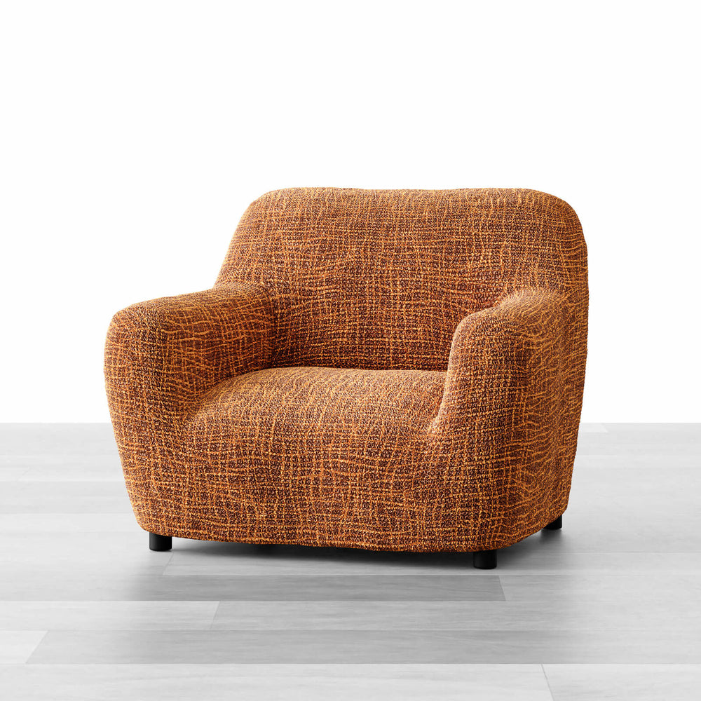 Printed Microfibra - Funda Sillon Bronze