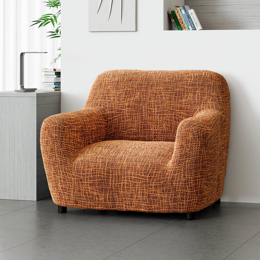 Printed Microfibra - Funda Sillon Bronze