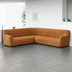 Printed Microfibra - Funda Sofa Esquinero Bronze
