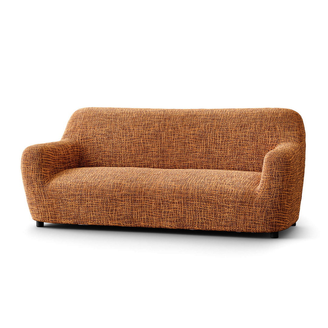 Printed Microfibra - Funda Sofa 3 cuerpos Bronze