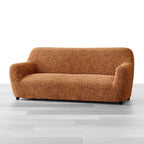 Printed Microfibra - Funda Sofa 3 cuerpos Bronze