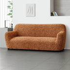 Printed Microfibra - Funda Sofa 3 cuerpos Bronze