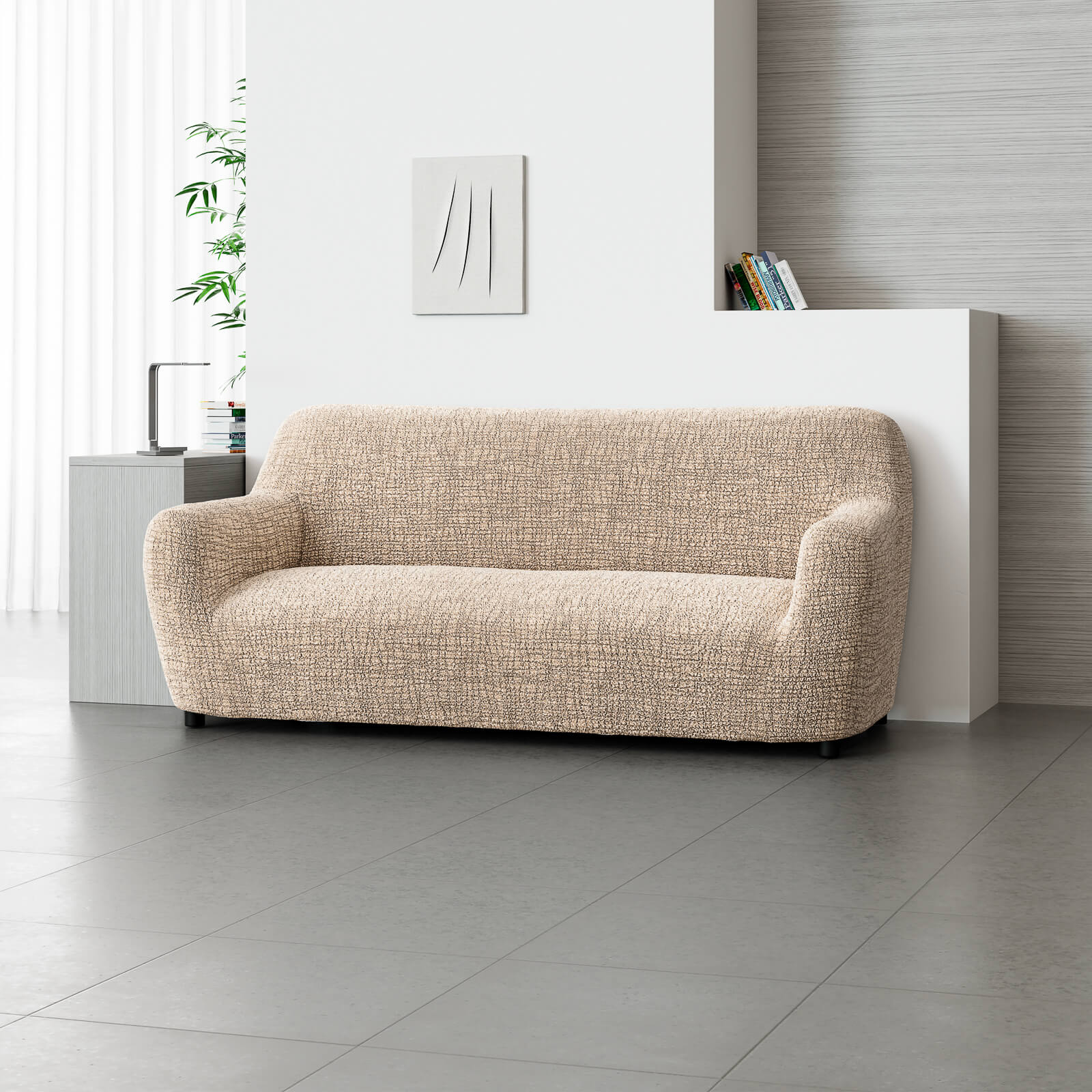 Printed Microfibra - Funda Sofa 3 cuerpos Light