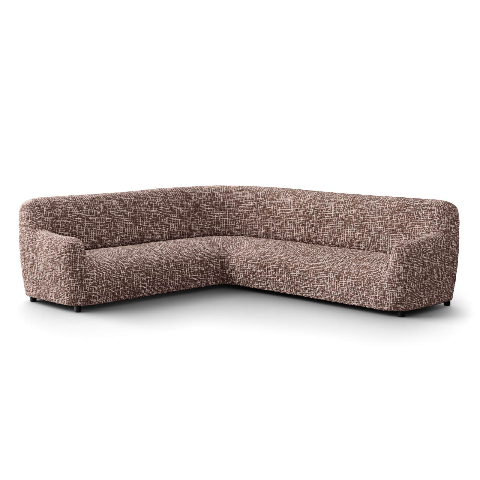 Printed Microfibra - Funda Sofa Esquinero Warm