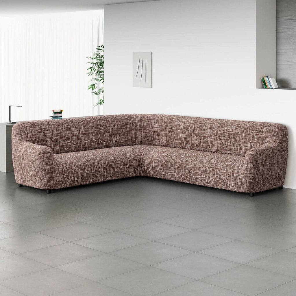 Printed Microfibra - Funda Sofa Esquinero Warm