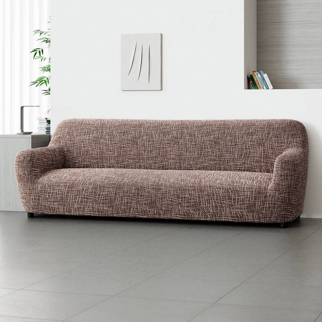 Printed Microfibra - Funda Sofa 4 cuerpos Warm