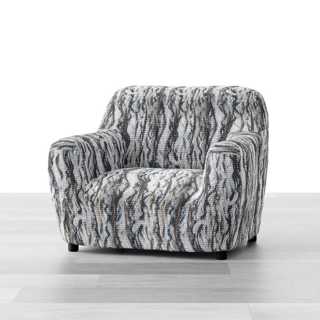 Printed Microfibra - Funda Sillon Marble