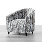 Printed Microfibra - Funda Poltrona Marble