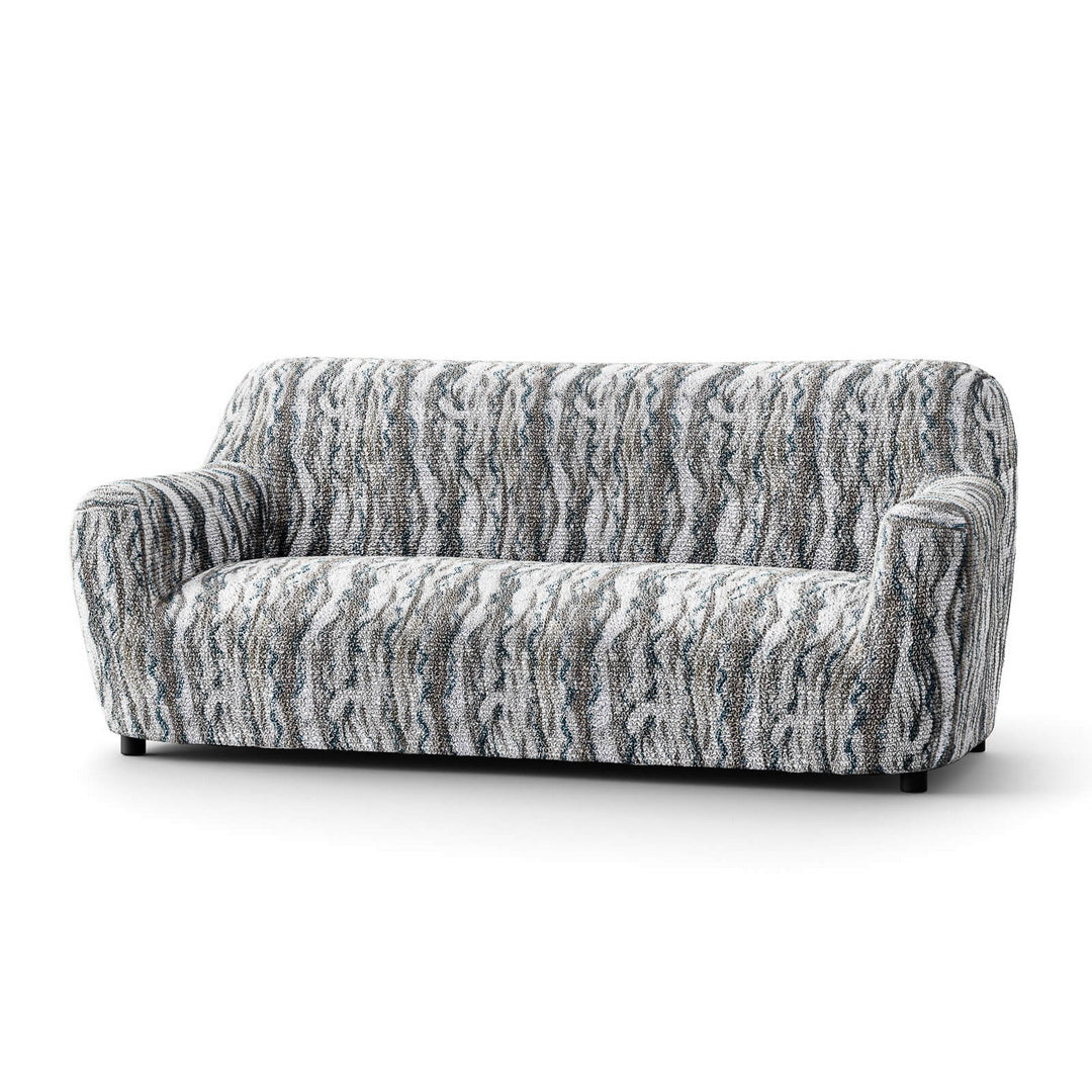 Printed Microfibra - Funda Sofa 3 cuerpos Marble