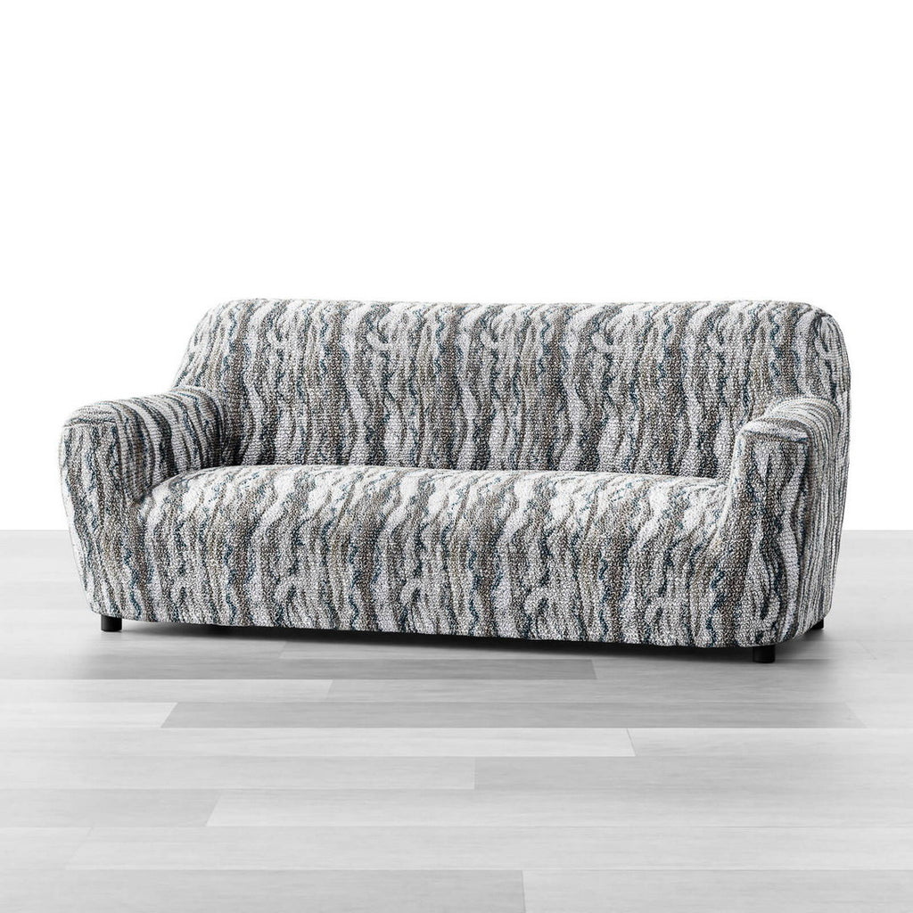 Printed Microfibra - Funda Sofa 3 cuerpos Marble
