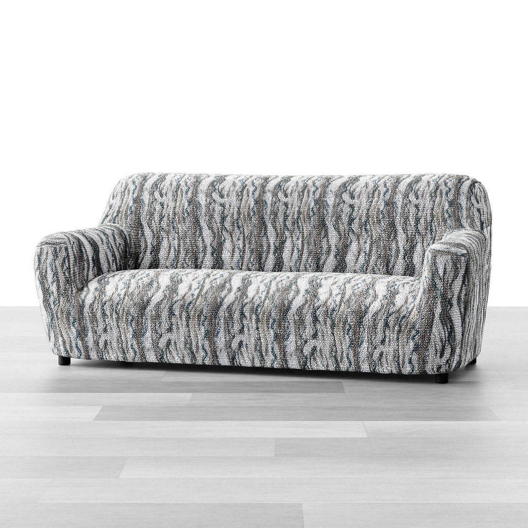 Printed Microfibra - Funda Sofa 3 cuerpos Marble