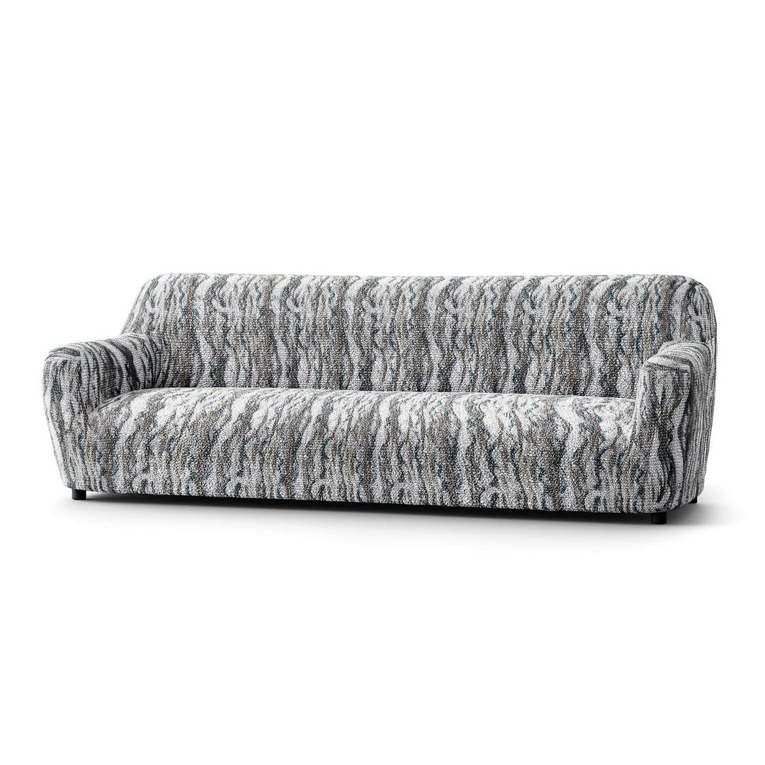 Printed Microfibra - Funda Sofa 4 cuerpos Marble