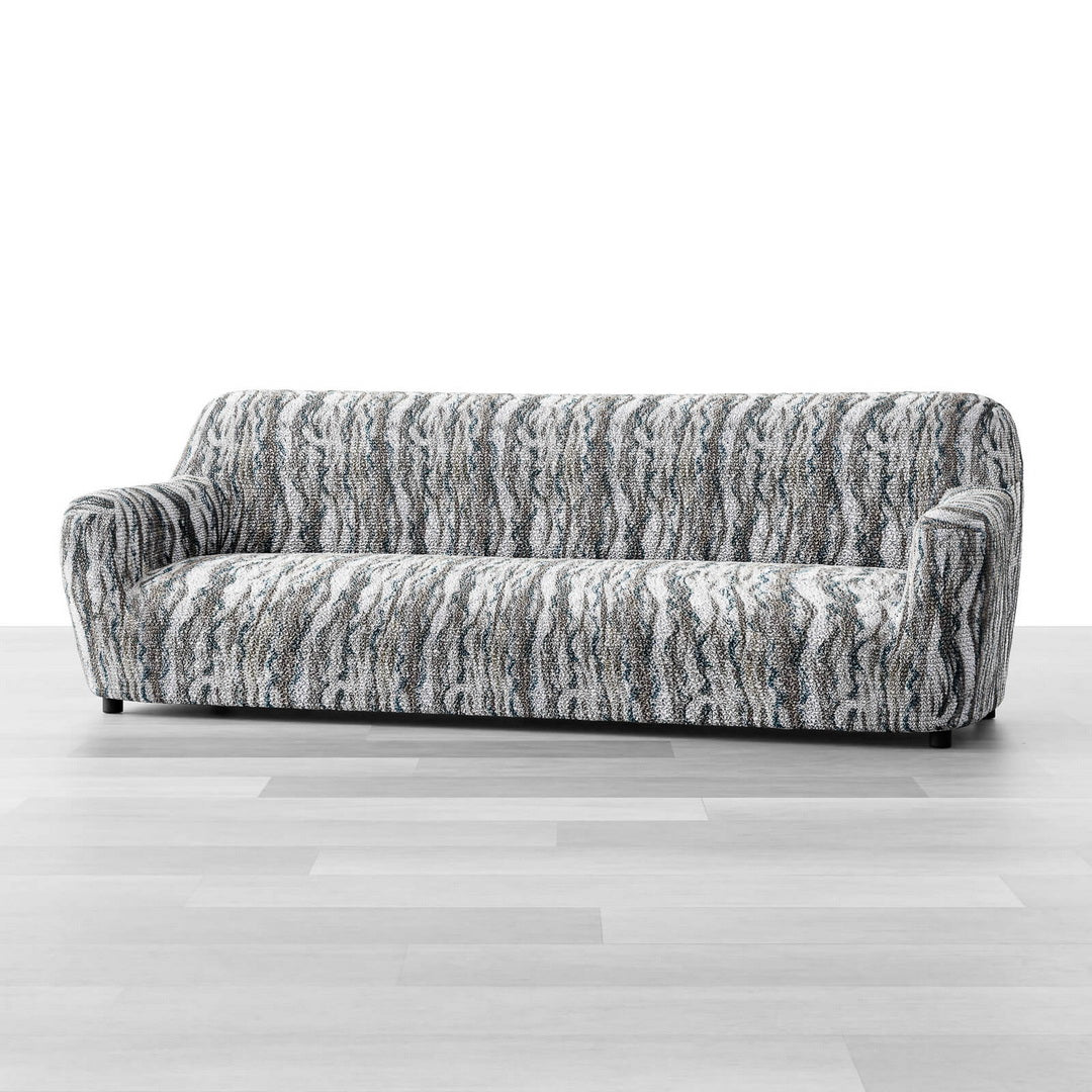 Printed Microfibra - Funda Sofa 4 cuerpos Marble