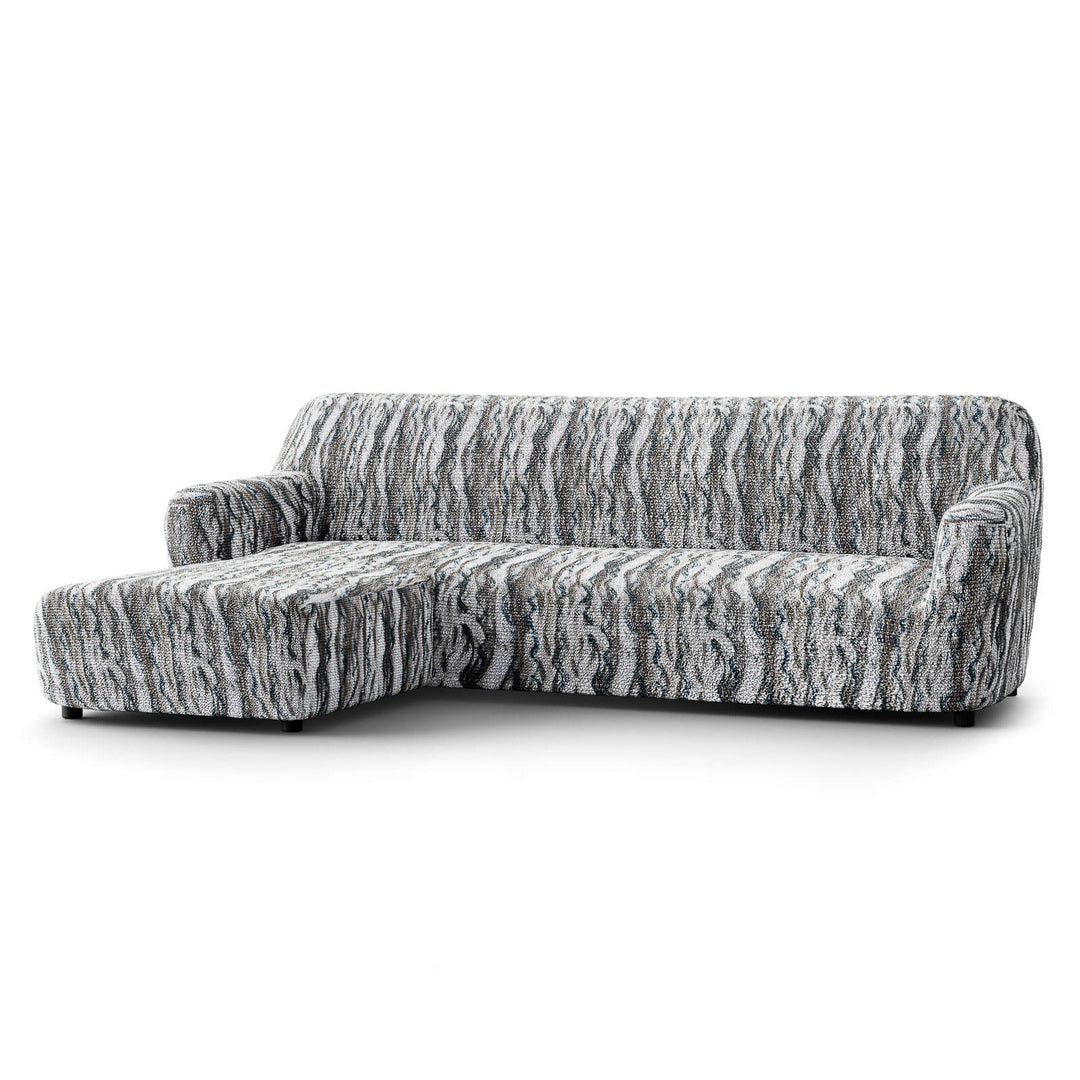 Printed Microfibra - Funda Sofa L Izquierdo Marble