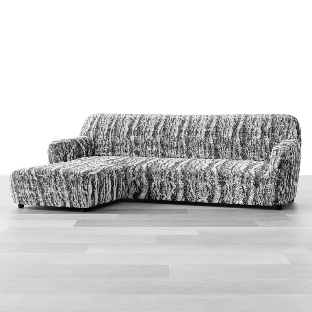 Printed Microfibra - Funda Sofa L Izquierdo Marble