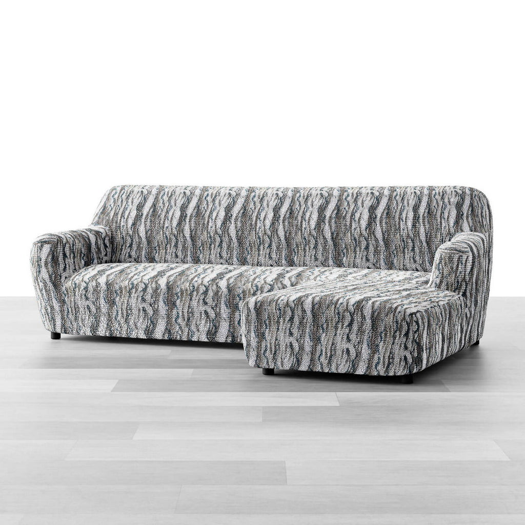 Printed Microfibra - Funda Sofa L Derecho Marble