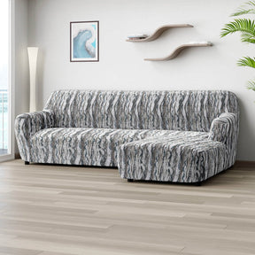 Printed Microfibra - Funda Sofa L Derecho Marble