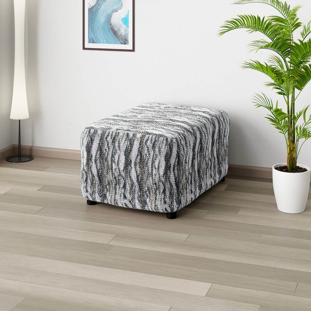 Printed Microfibra - Funda Ottomana Marble