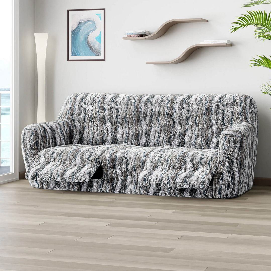 Printed Microfibra - Funda Berger 3 cuerpos Marble